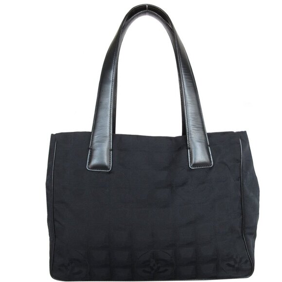 CHANEL Black Leather Tote Bag - Picture 2 of 5